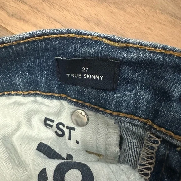 GAP Women's Blue Skinny Jeans - Picture 8 of 10